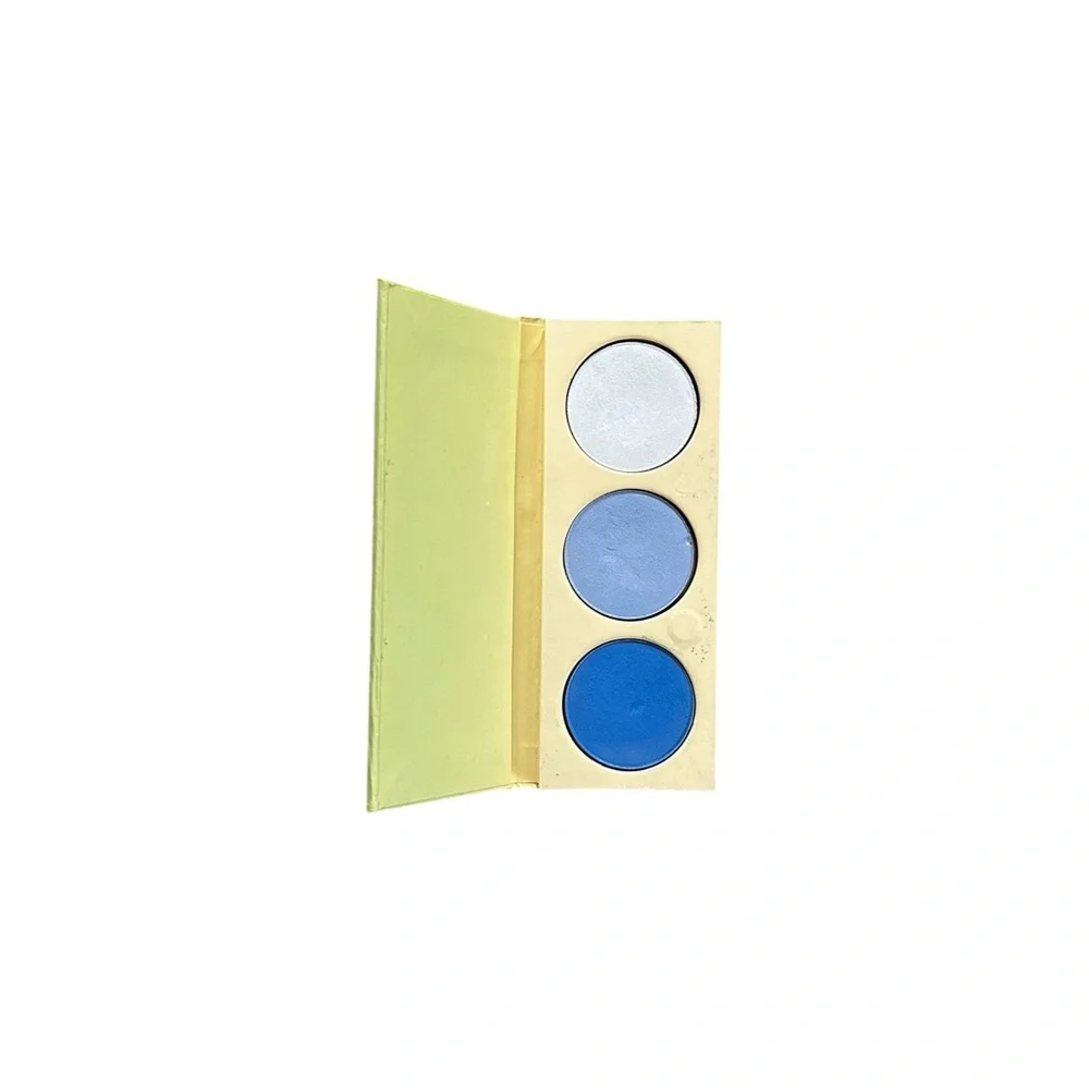 Vintage Stila Eyeshadow Italian Ices…Uno Trio Palette Blues Y2K Collectible
